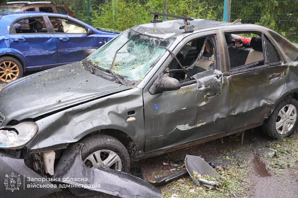 В Запорожье прогремела серия взрывов: среди раненых 10-летний ребенок (фото)