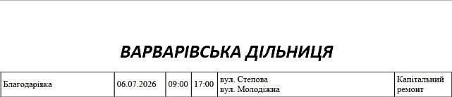 Где в Николаевской области 6 июля не будет света: список адресов