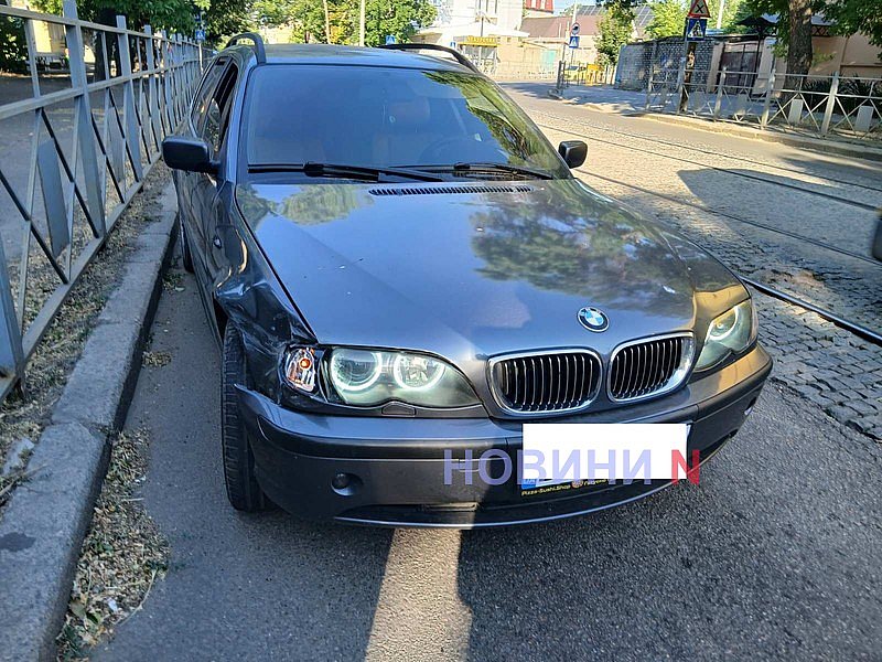 BMW «догнал» Mitsubishi в Николаеве 