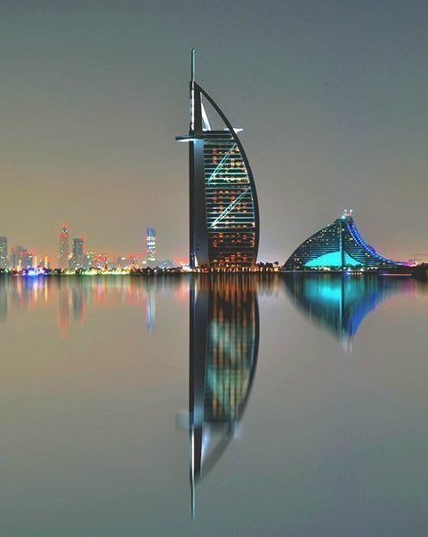 Ночная сказка Дубая. ФОТО