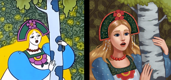 Наш ответ Диснею: художница вдохнула новую жизнь в принцесс советской анимации