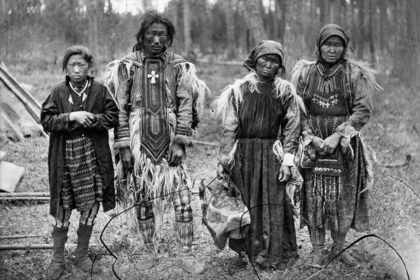 Русские индейцы - эвенки, 1888 г. ФОТО