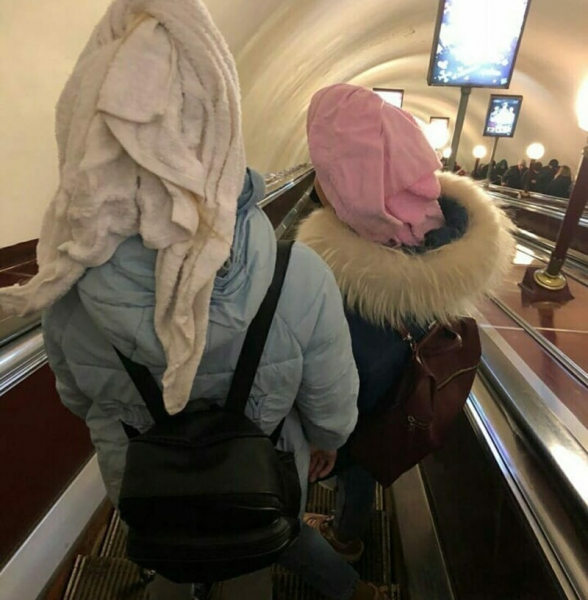 Самые стильные пассажиры метро