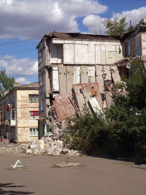 Как сегодня выглядит прифронтовой город-призрак Первомайск. ФОТО