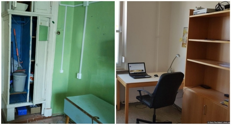 Сравниваем фото блогеров, сделанные в общежитиях наших вузов и в типичном европейском кампусе