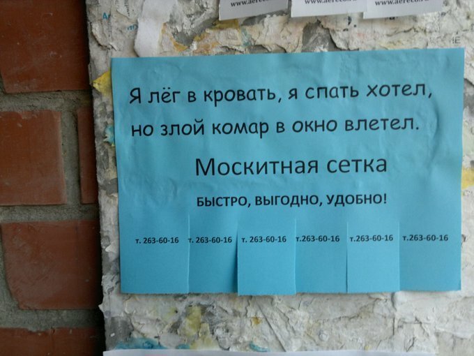  15 уморительных объявлений, которые могли написать только в России (16 фото) 