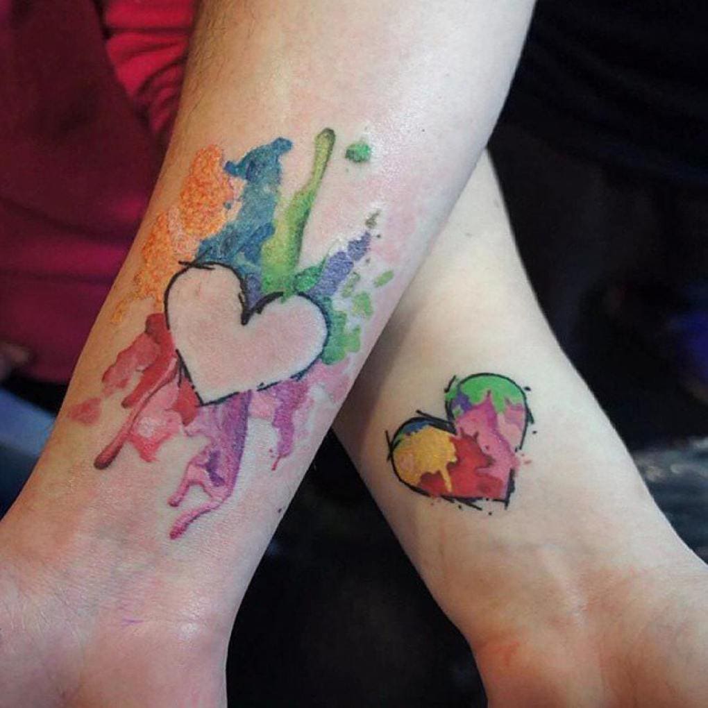 20 парных татуировок, которые заявят о ваших отношениях покруче кольца на пальце