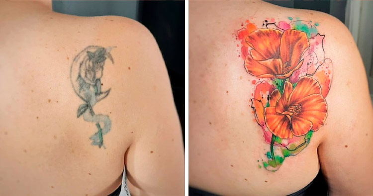Примеры неудачных татуировок, которые превратились в нечто прекрасное