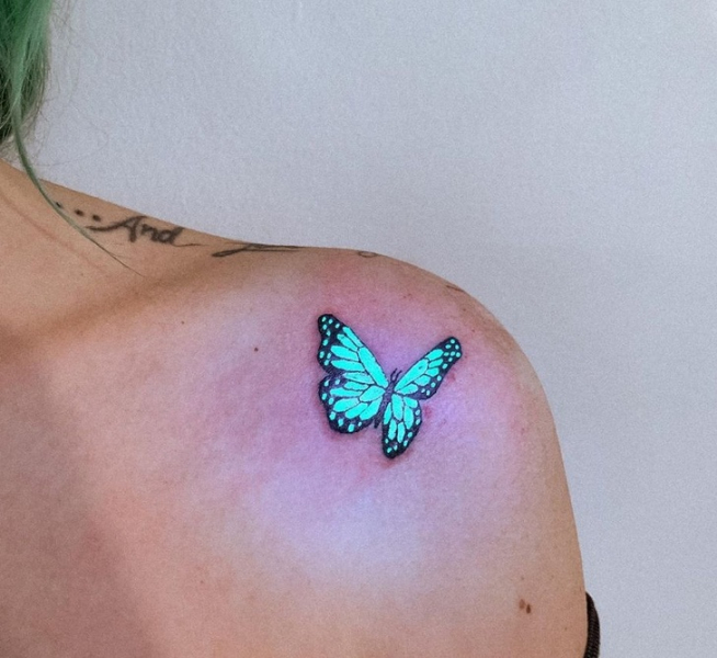 Художник из Австралии делает "волшебные" татуировки, которые оживают и светятся в ультрафиолете