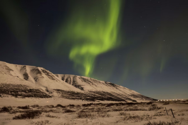 Немного фотографий: виды Исландии в феврале