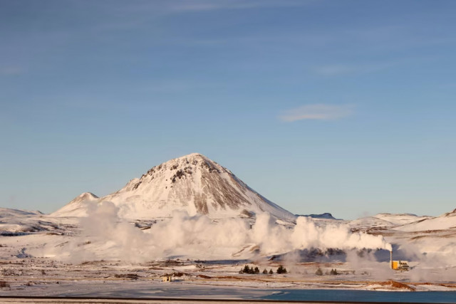 Немного фотографий: виды Исландии в феврале
