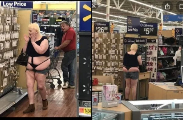 Чудаки и чудачества в Walmart