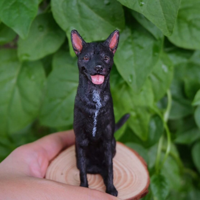 Крошечные скульптуры животных, созданные из глины (фото)