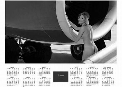 Мексиканские стюардессы в эротическом календаре