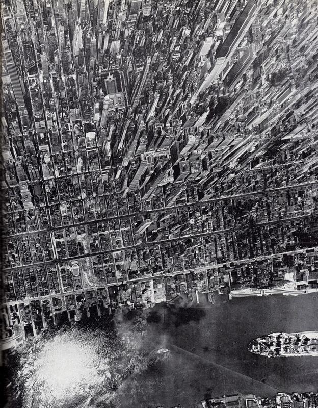  Вид на Манхэттен, 1944 год, Нью–Йорк, США. ФОТО
