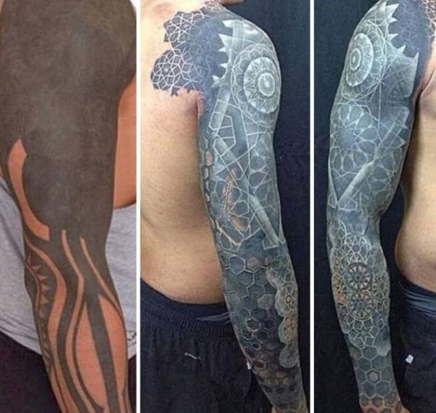 Кавер-ап татуировки (фото)