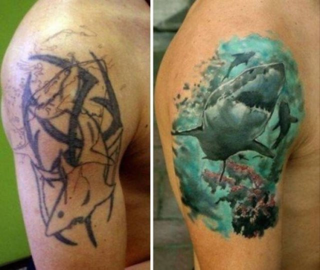 Кавер-ап татуировки (фото)