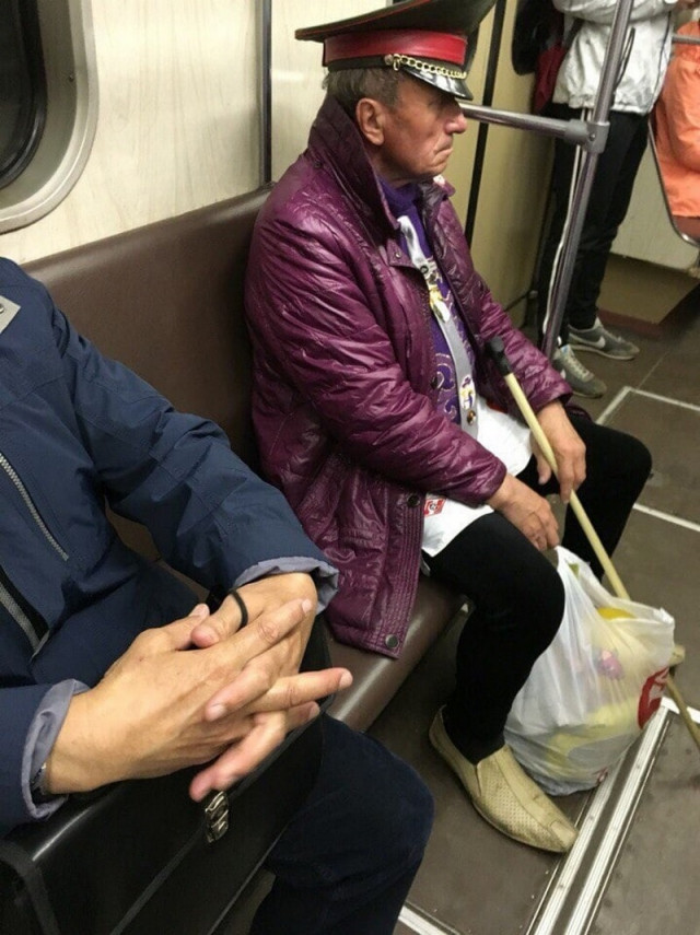 Странные и неожиданные пассажиры метро