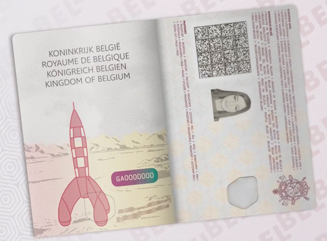 В Бельгии вводят новые паспорта (фото)