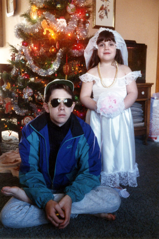 Смешные и нелепые рождественские семейные фотографии прошлого