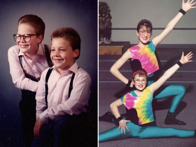 Забавные и неуклюжие семейные фотографии 1980-х годов