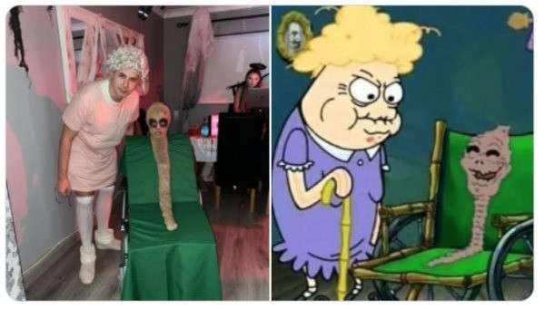 Интернет-пользователи показали, в каких костюмах отметили Хэллоуин (фото)