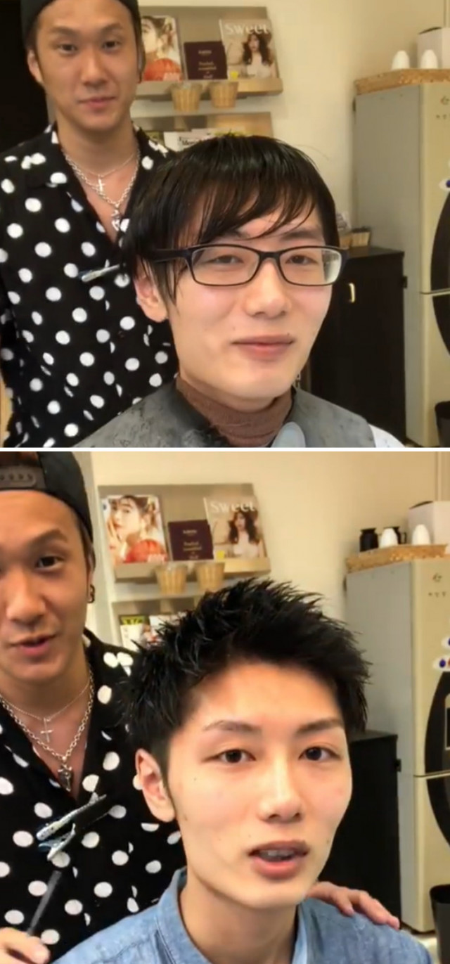 Причёска может изменить многое, и этот японский мастер доказывает это (фото)