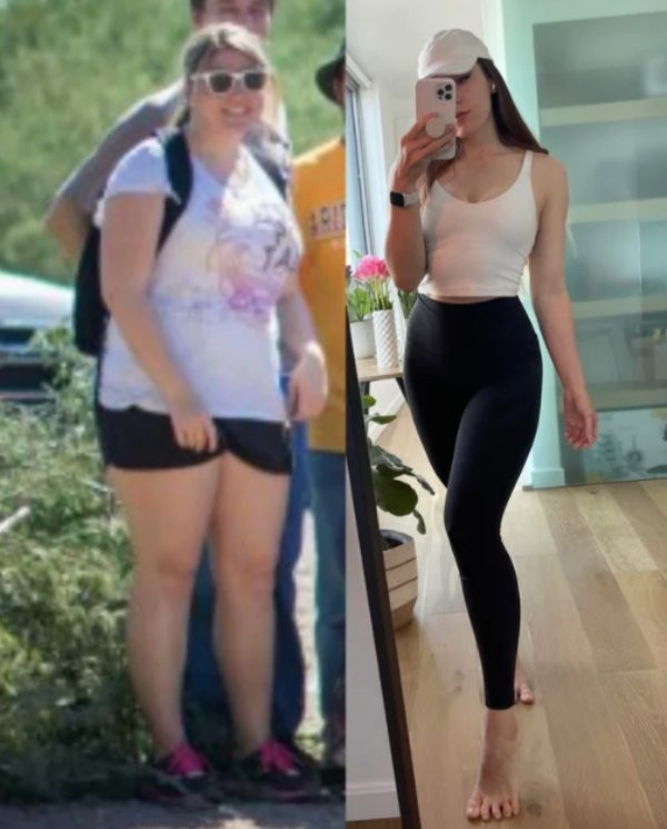Впечатляющие трансформации людей, которые захотели и похудели (фото)