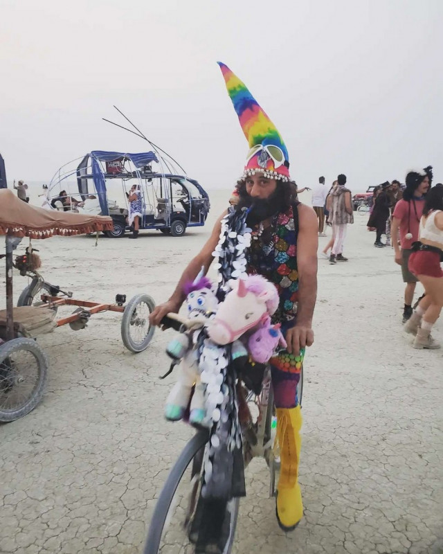 В пустыне Блэк-рок начался аналог отменённого Burning Man (фото)