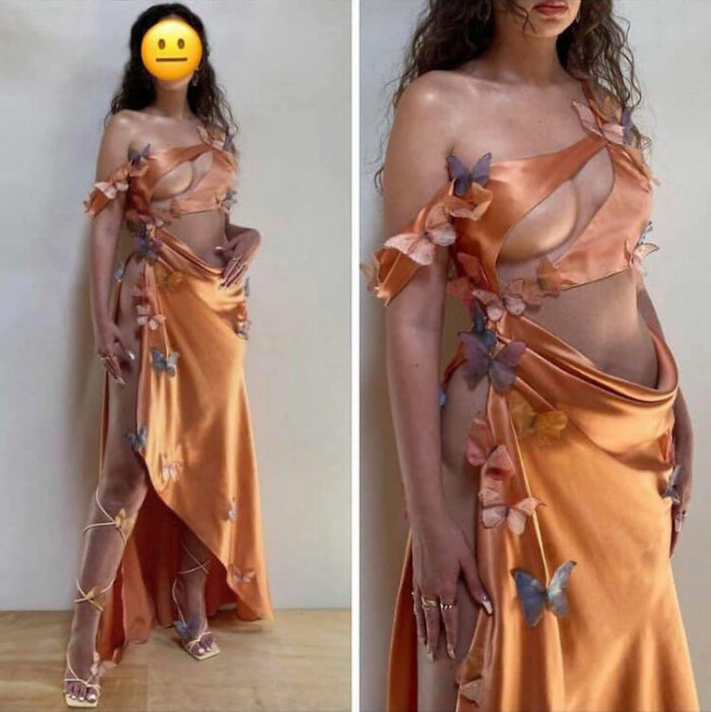 В сети показали платья, которые выглядят настолько неудачно, что заслужили позора (фото)