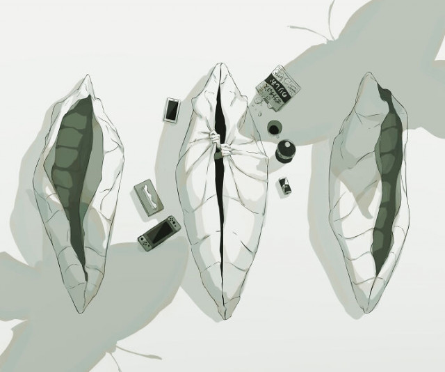Мощные и глубокомысленные иллюстрации японского художника Avogado6