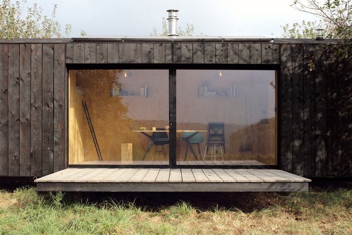 Во Франции создали домик, который легко транспортировать. Фото