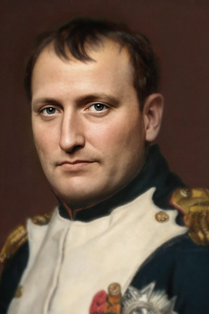 Фотограф воссоздал точный портрет Наполеона. Фото