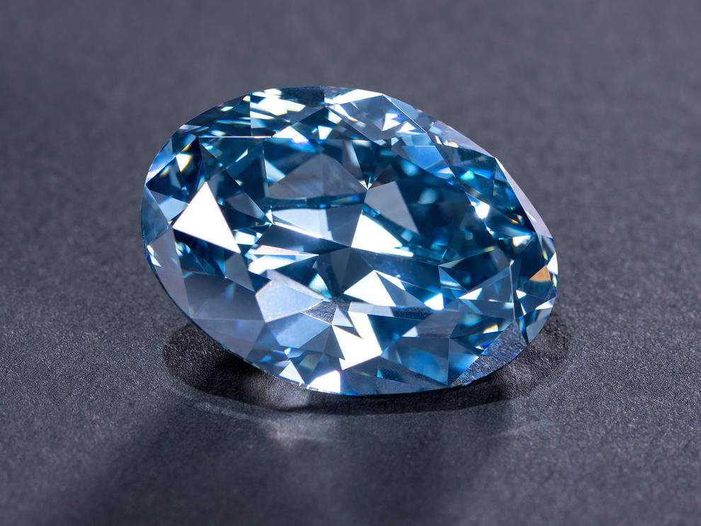 В Ботсване обнаружили единственный в своем роде голубой бриллиант. Фото