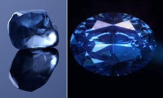 В Ботсване обнаружили единственный в своем роде голубой бриллиант. Фото