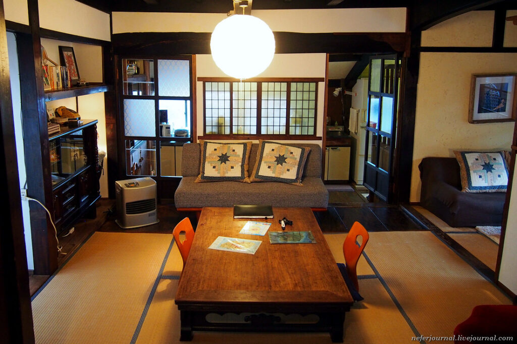 Простота и уют японских домов глазами путешественника. Фото