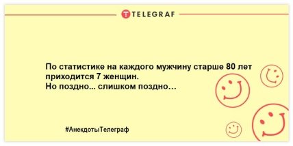 Анекдот о статистике