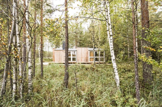 Фінські студенти власноруч створили ідеальний дім у лісі: вражаючі фото - фото 349183