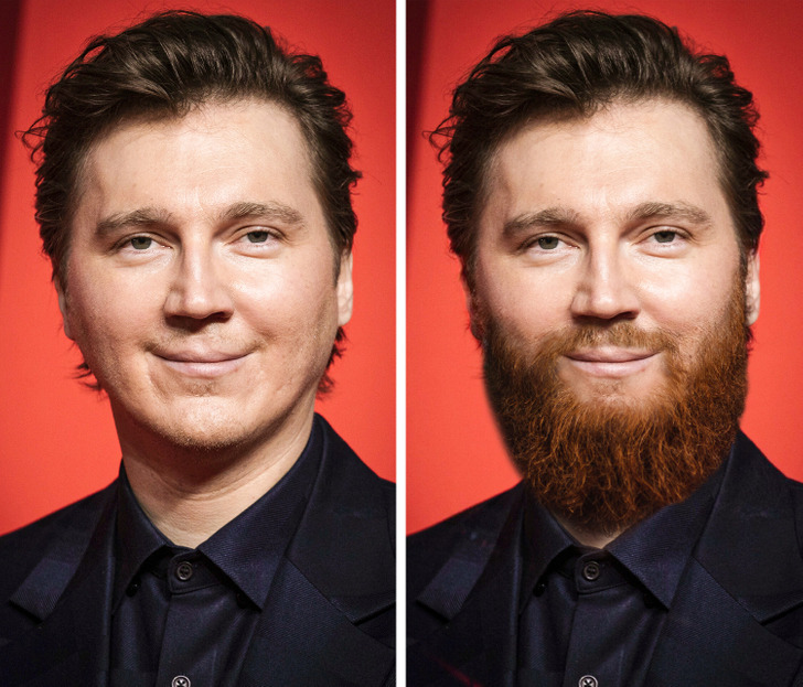 Как бы выглядели 19 популярных актеров, если бы решили отрастить себе роскошные бороды