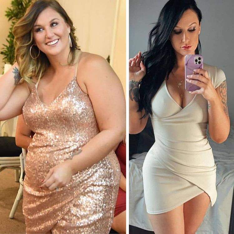 Яскраві трансформації дівчат, які зуміли схуднути.  Фото