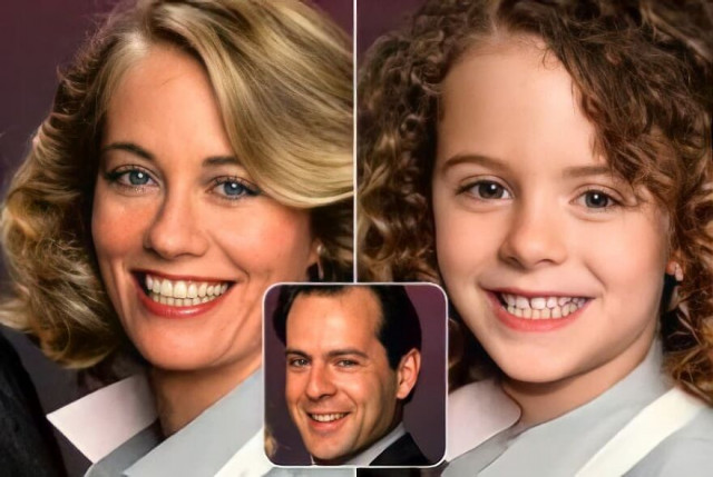 За допомогою штучного інтелекту показали, як могли виглядати діти відомих кіношних пар (фото)