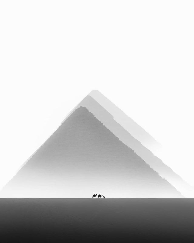 Єгипетський фотограф робить захоплюючі фотографії пірамід Гізи (фото)
