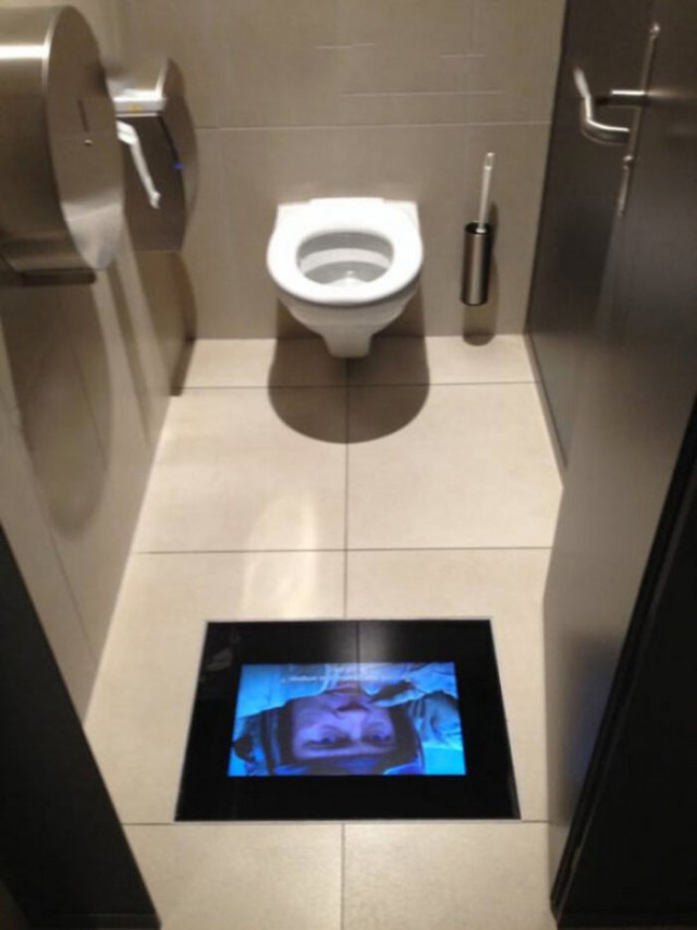 Креативные и эффективные решения для общественных туалетов и уборных (фото)