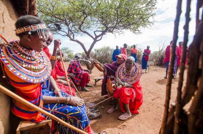 "Дикие" свадебные обычаи африканских племен. Фото