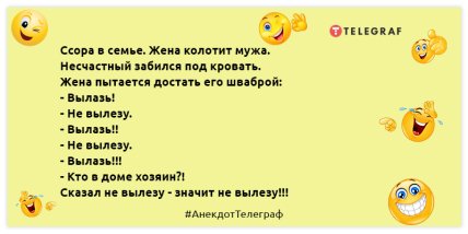 Никогда не смей винить себя в том, в чём можно обвинить кого-то ещё: анекдоты для хорошего настроения 