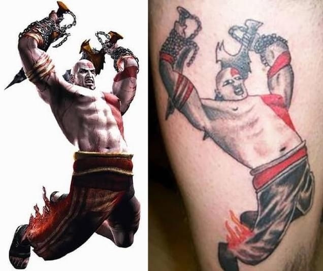 24 неудачные татуировки, которые можно увидеть только на геймерах