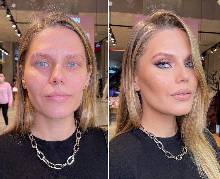 Визажисты показали силу макияжа: до и после. Фото