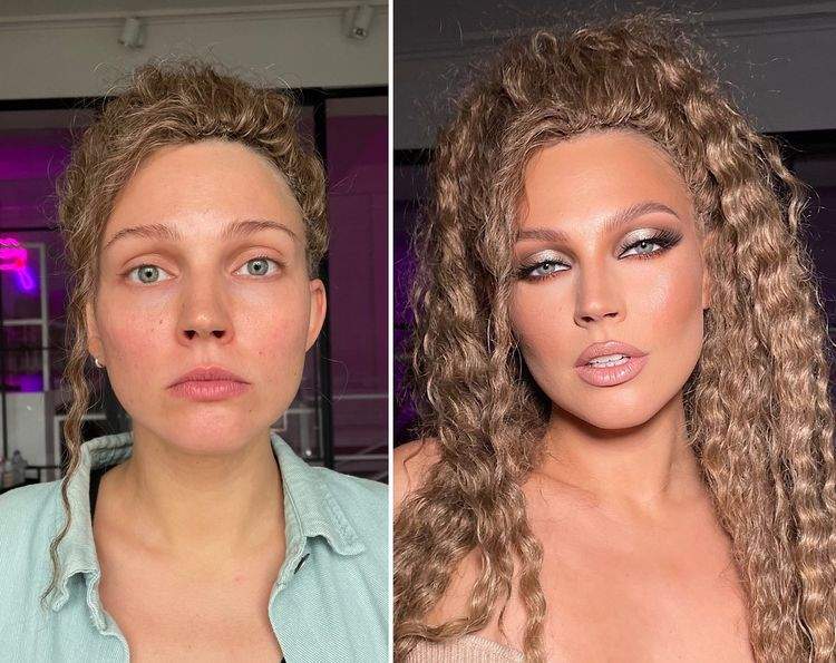 Візажисти показали силу макіяжу: до та після.  Фото