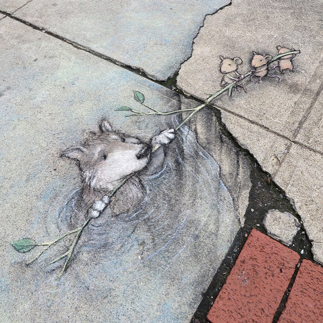Девід Зінн: Вуличний художник з нескінченною фантазією та креативом