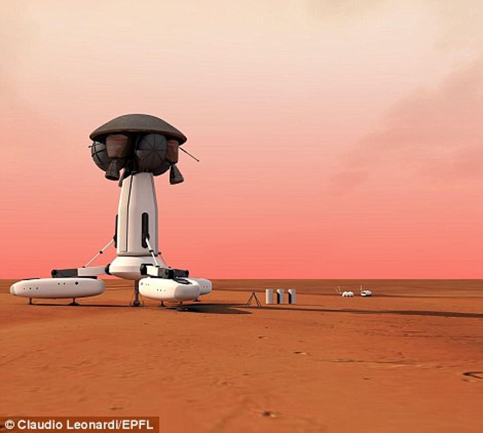 Як виглядатиме житло на Марсі: найсвіжіші яскраві проекти.  Фото